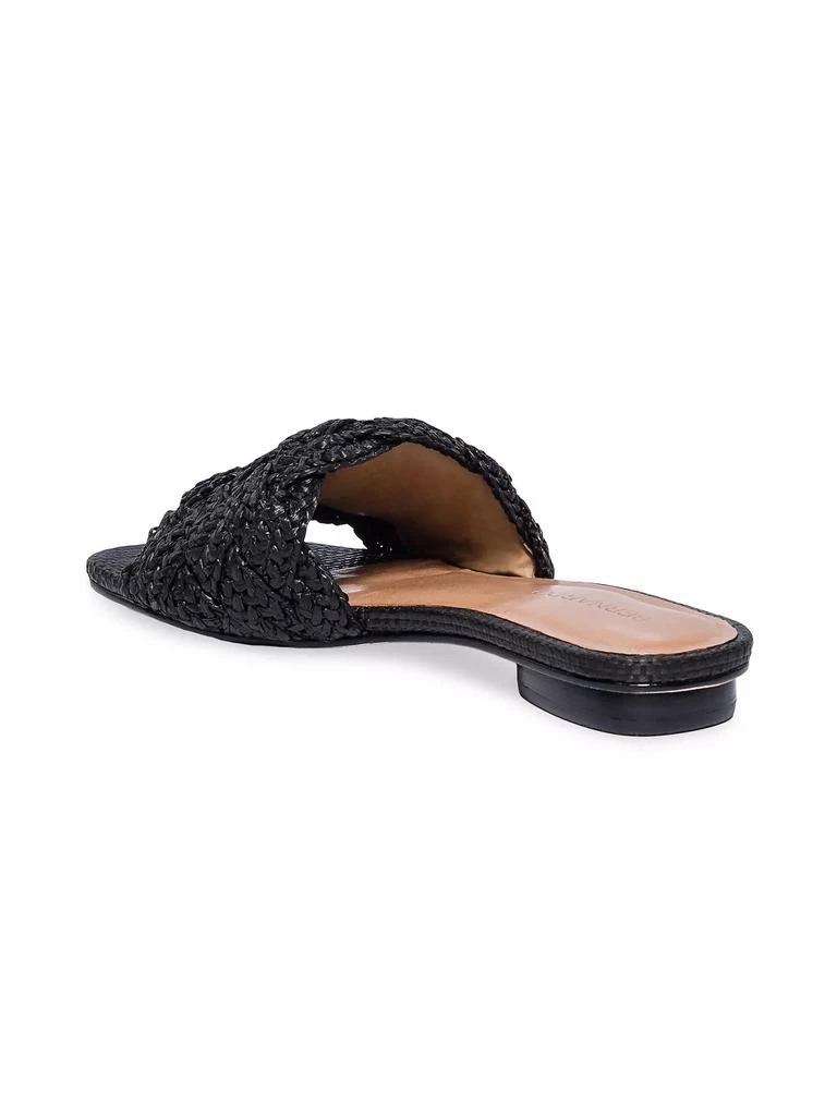 Bernardo Pixie Raffia Woven Sandals 6
