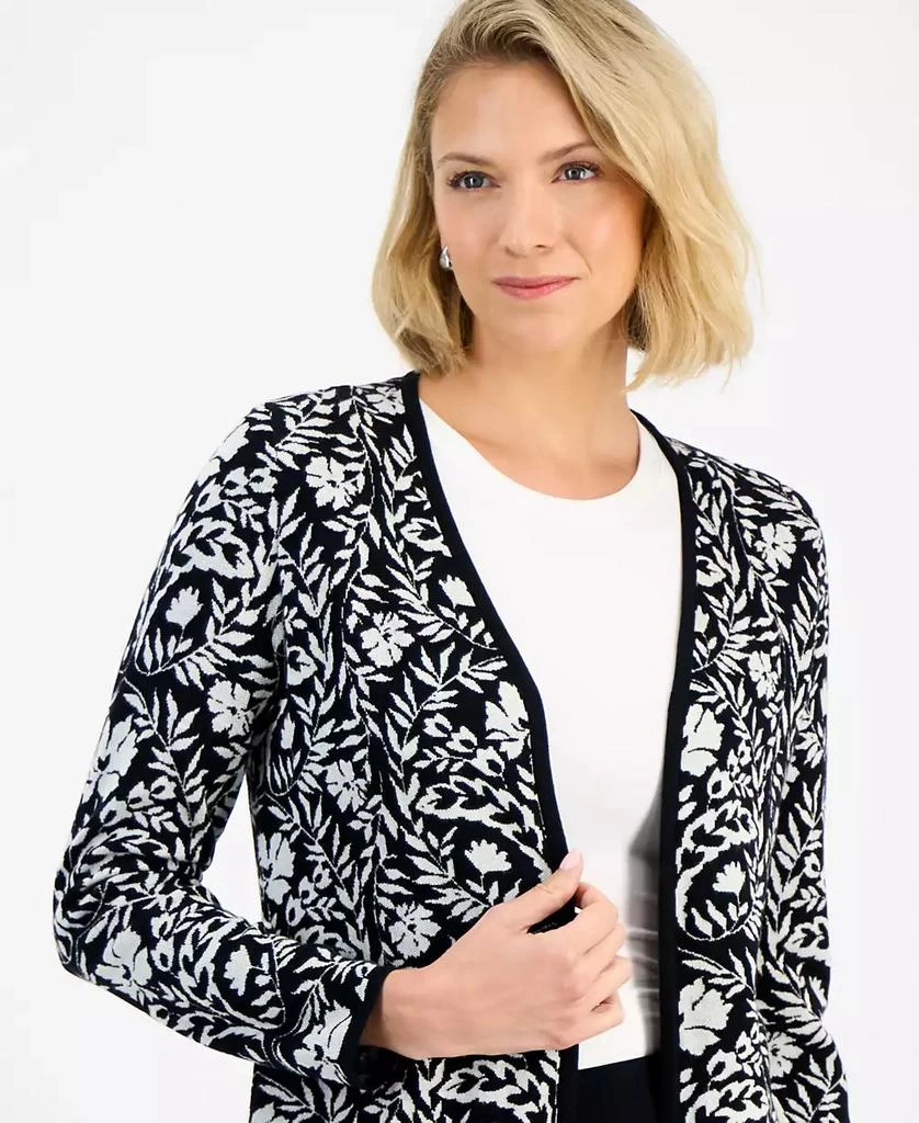 JM Collection Women
s Printed Open-Front Cardigan, Macy
s Exclusive 3