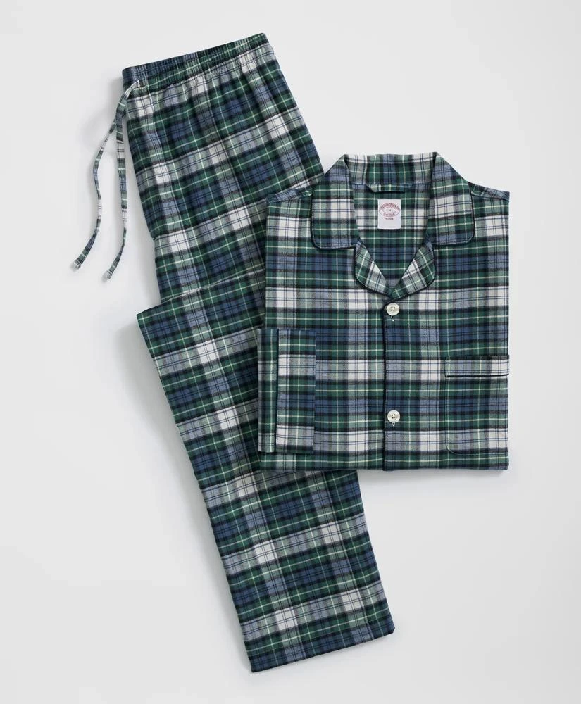 Brooks Brothers Cotton Flannel Tartan Pajamas 1
