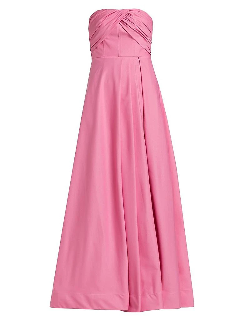 Strapless Empire Waist Cutout Maxi Dress with Covered Button Detail  On  Sale Now with Up to 11% Off | Discover Exclusive Deals & Savings at  BeyondStyle  Authentic Dessy Collection women|clothing|dresses