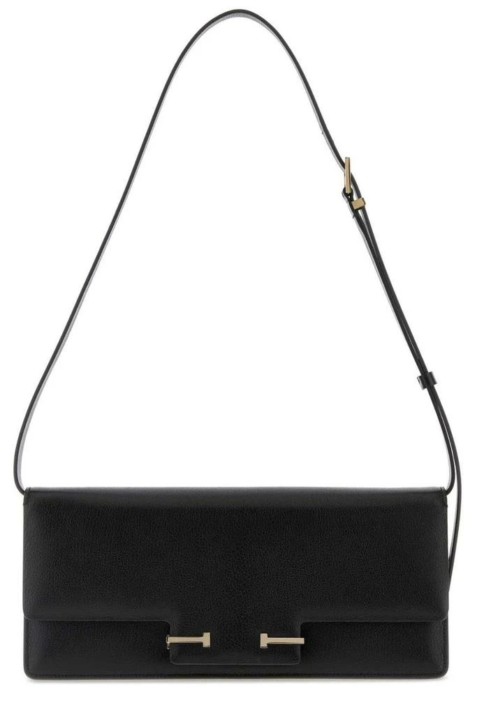 Tom Ford Tom Ford Supple Logo Buckled Shoulder Bag 1