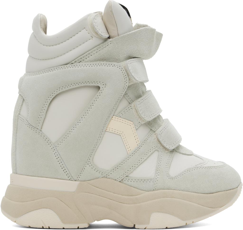 Isabel Marant Gray Balskee Sneakers