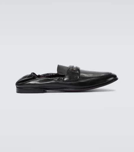 Dolce 
Gabbana Flexible leather loafers 1