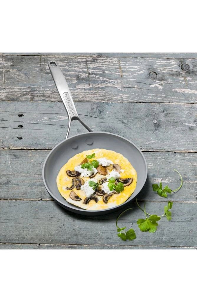 Greenpan Paris 8-Inch Anodized Aluminum Ceramic Nonstick Frying Pan 6