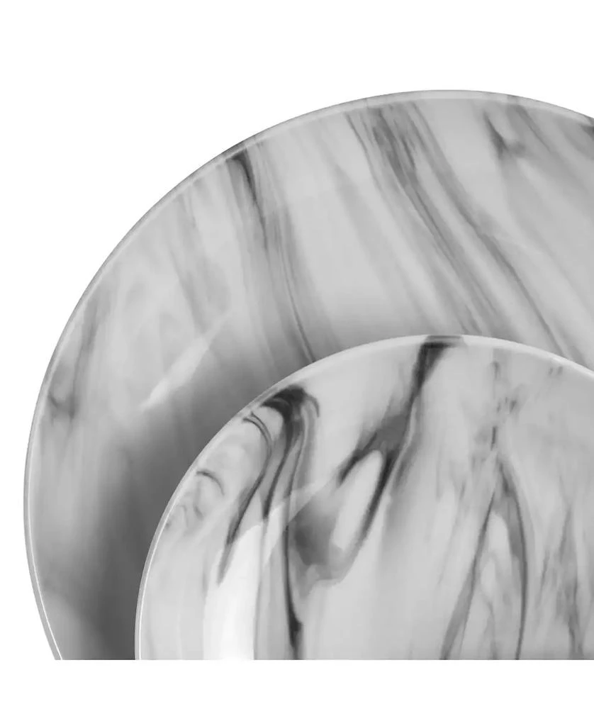 Elama Fine Marble 16 Pc. Dinnerware Set, Service for 4 6