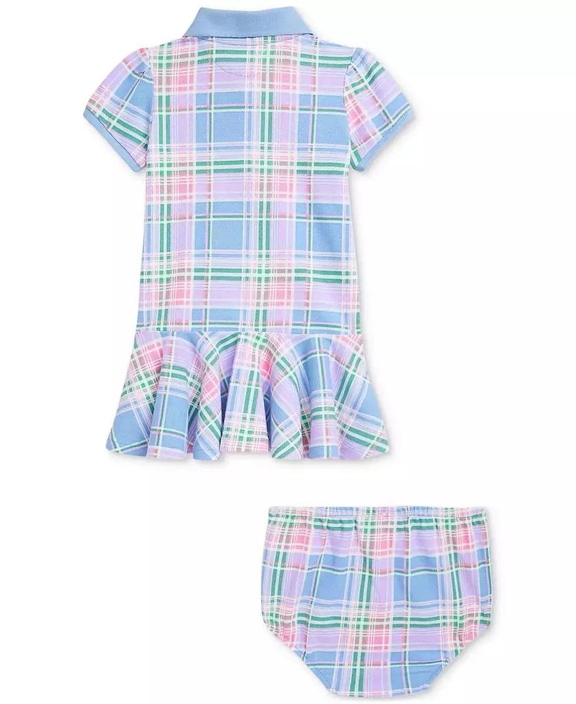 Ralph Lauren Baby Girls Cotton Mesh Polo Dress 2