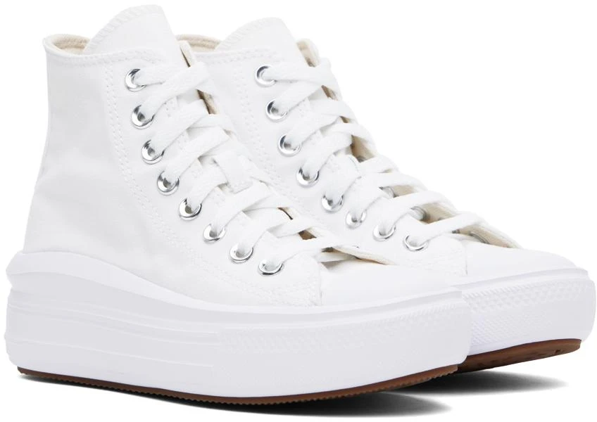 Converse White Chuck Taylor All Star Move High Top Sneakers 4