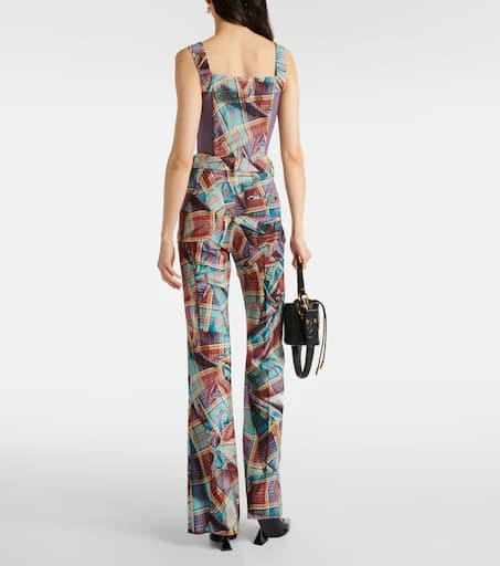 Vivienne Westwood Tartan virgin wool corset 3