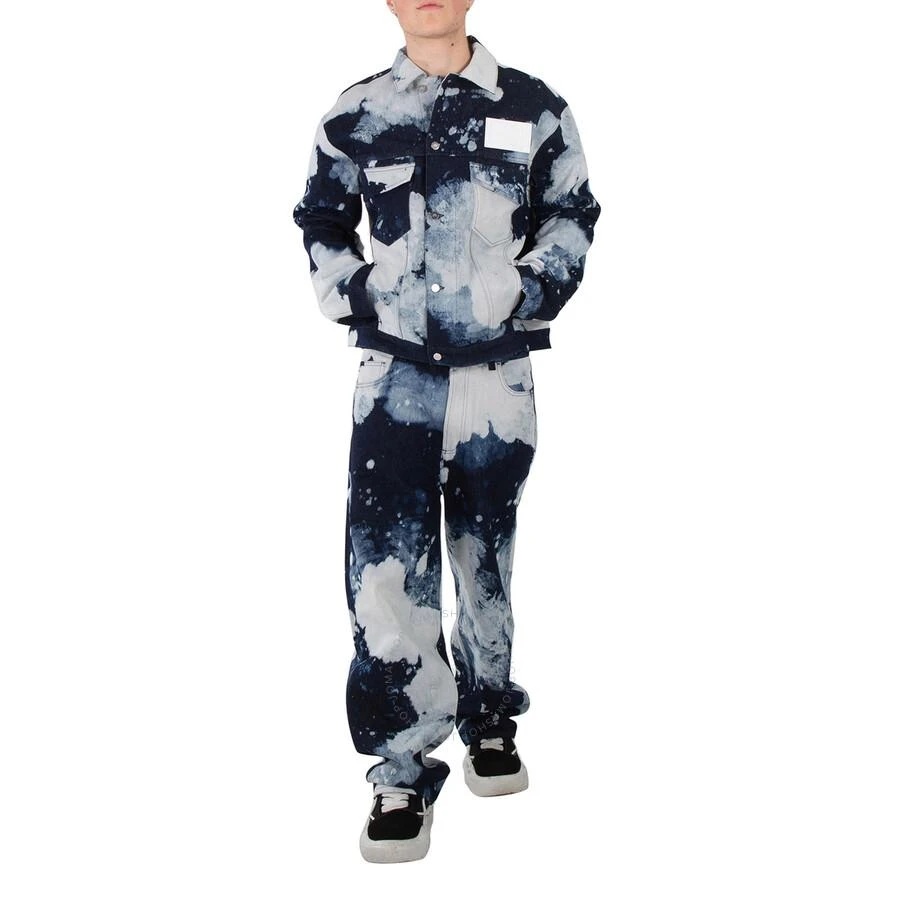 A-COLD-WALL* Bleach Wash Wide-Leg Jeans 1