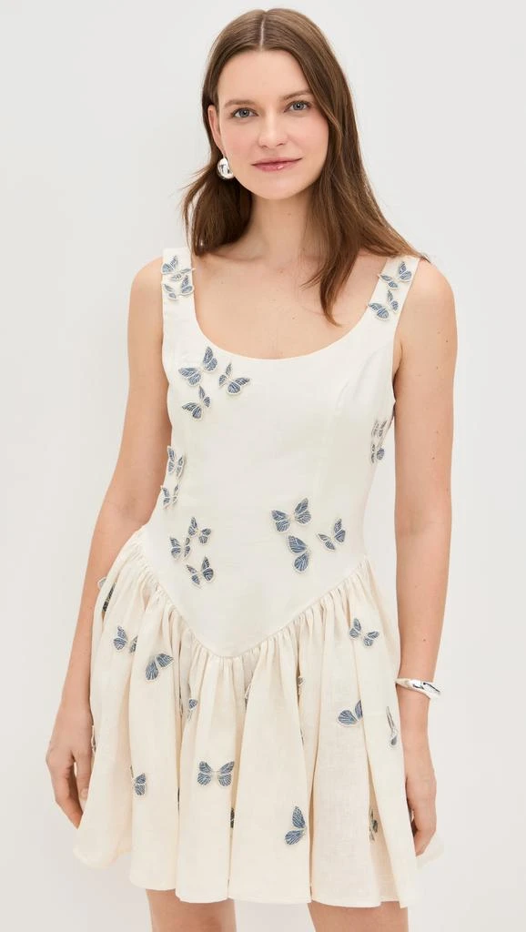 Agua by Agua Bendita Pluma Lymanopoda Mini Dress 4
