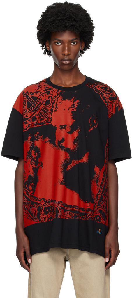 VIVIENNE WESTWOOD Propaganda Oversized Ｔシャツ Propaganda Oversized T-shirt in COGNAC | Vivienne Westwood®