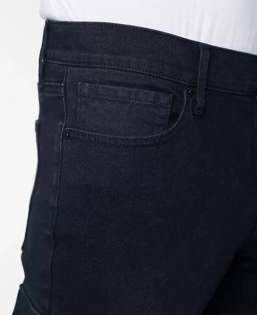 Lazer Men's Skinny Fit Cargo Moto Stretch Jeans 4
