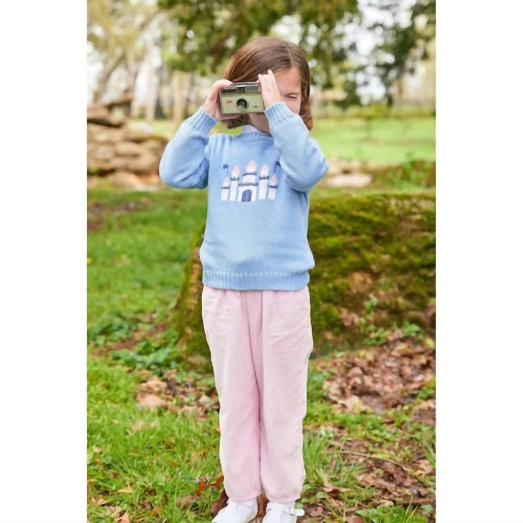 LITTLE ENGLISH Little English - Girl
s Banded Bow Pant 2