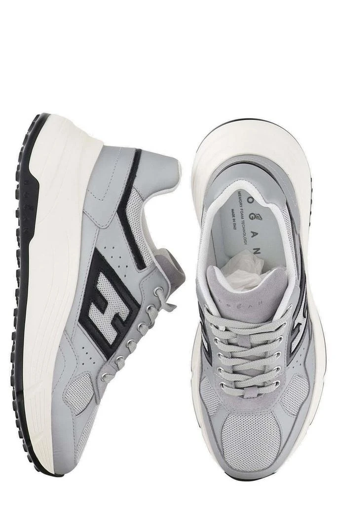 hogan Hogan H669 Side Logo Patch Low-Top Sneakers 4