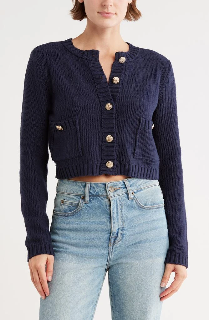 Blu Pepper Pocket Cardigan