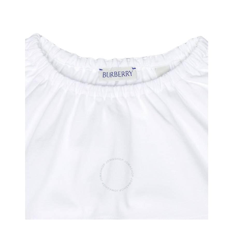 BURBERRY ホワイト Tシャツ 12Y Burberry Kids Lucy Cotton T-Shirt - Kid's Clothing - Save