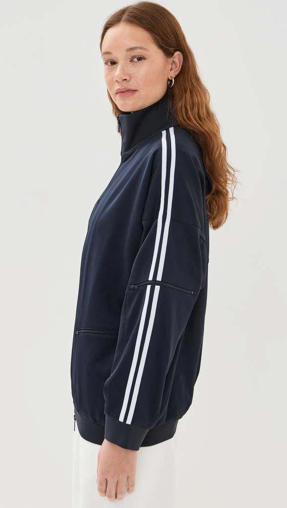 Tibi Active Knit Zipper Detailed Track Jacket 3