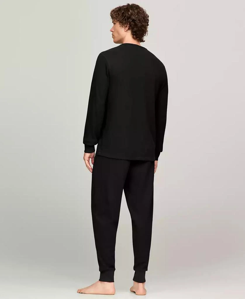 Tommy Hilfiger Men's Waffle-Knit Long-Sleeve Crewneck Thermal Top 3