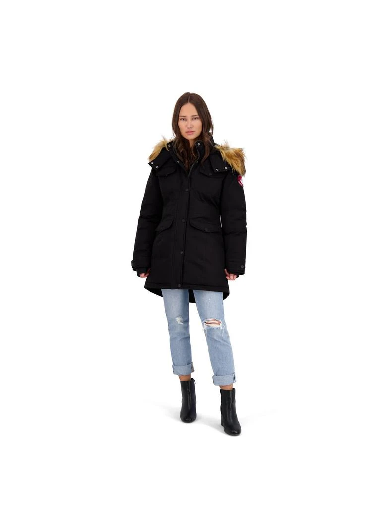 Canada Weather Gear Womens Faux Fur Heavyweight Parka Coat 7