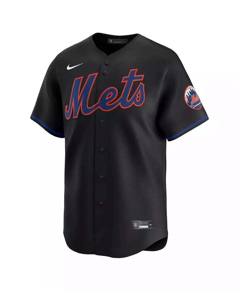 NIKE Men's Black New York Mets Alternate Limited Jersey 2