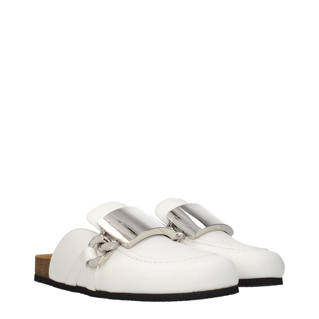 JW Anderson Jw Anderson White Leather Slipper