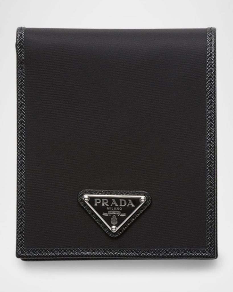 24AW new/PRADA Re-Nylonパッド入りウォレット Wallet Black Black Re-Nylon wallet | PRADA