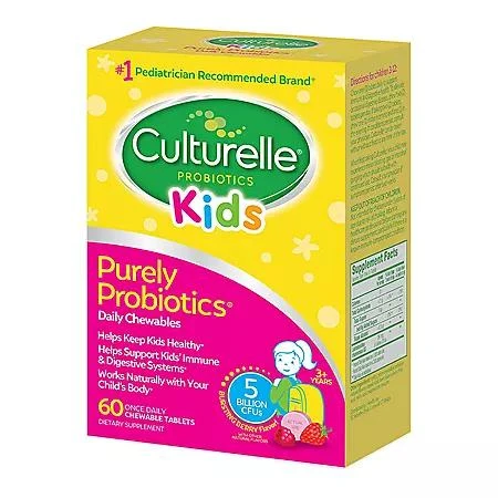 Culturelle Culturelle Kids Purely Probiotics Chewable Tablets, 60 ct. 3