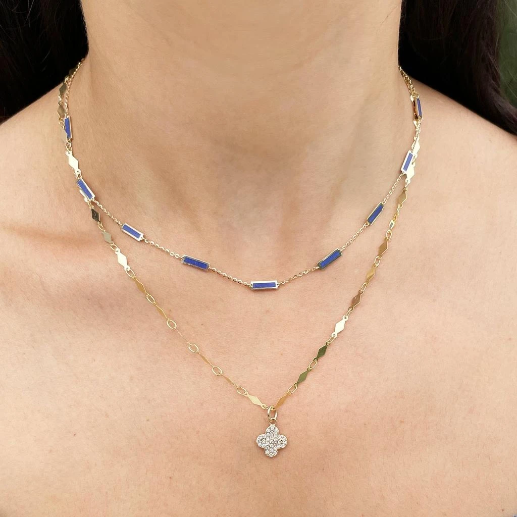 The Lovery Gold Kite Chain Necklace 16.25 inches 4