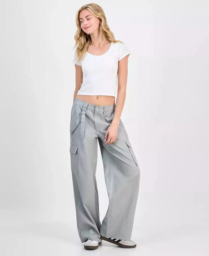 Celebrity Pink Juniors
Cargo Strap Wide-Leg Pants 1