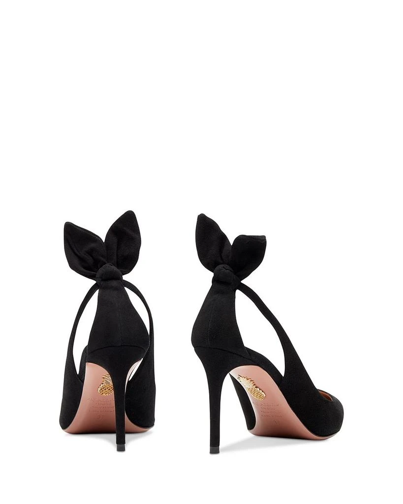 Aquazzura Women's Bow Tie 85 Pumps 5
