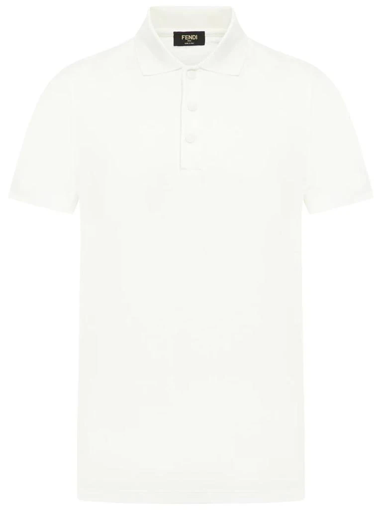 Fendi FF cotton polo shirt 1