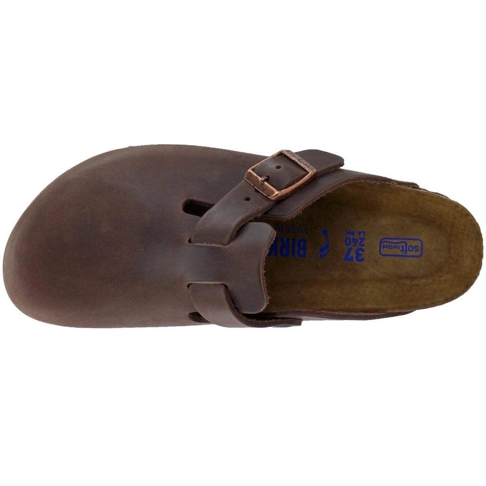 Birkenstock Boston Oiled Leather Footbed Clogs 4