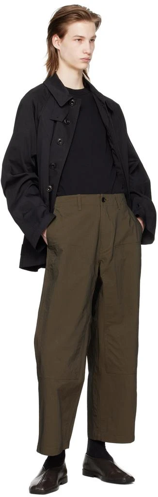 meanswhile Khaki Dope-Dyed Trousers 4