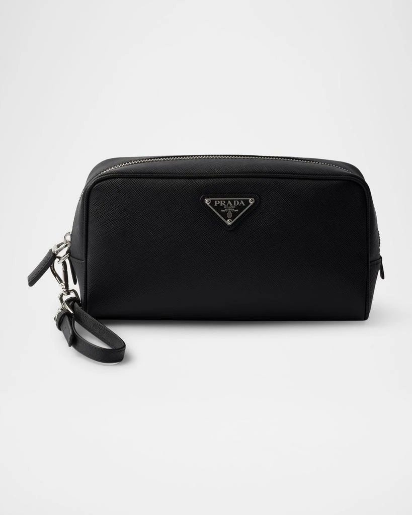 Prada Saffiano Wristlet Pouch 1