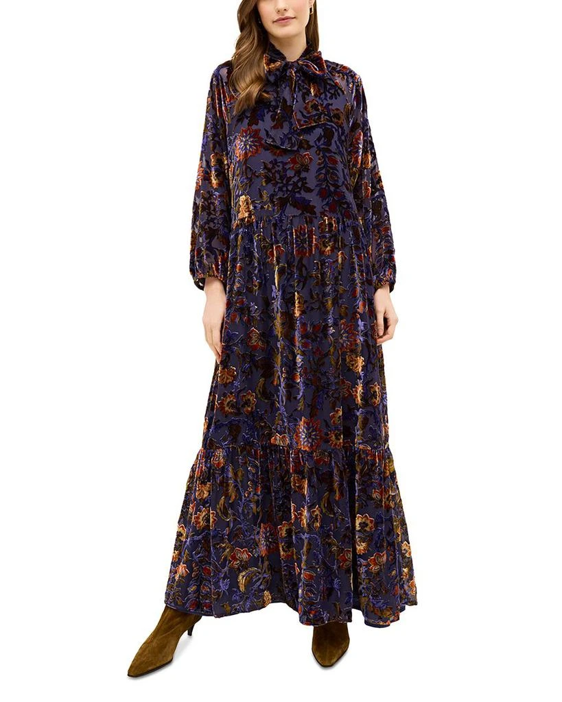 green emerald velvet dress Imogen Ruby Velvet Dress