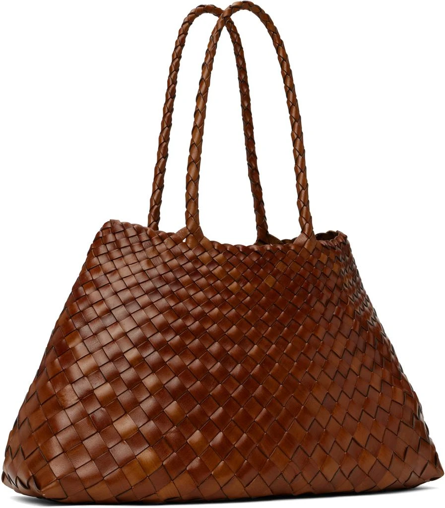 DRAGON DIFFUSION Tan Santa Croce Big Tote 2