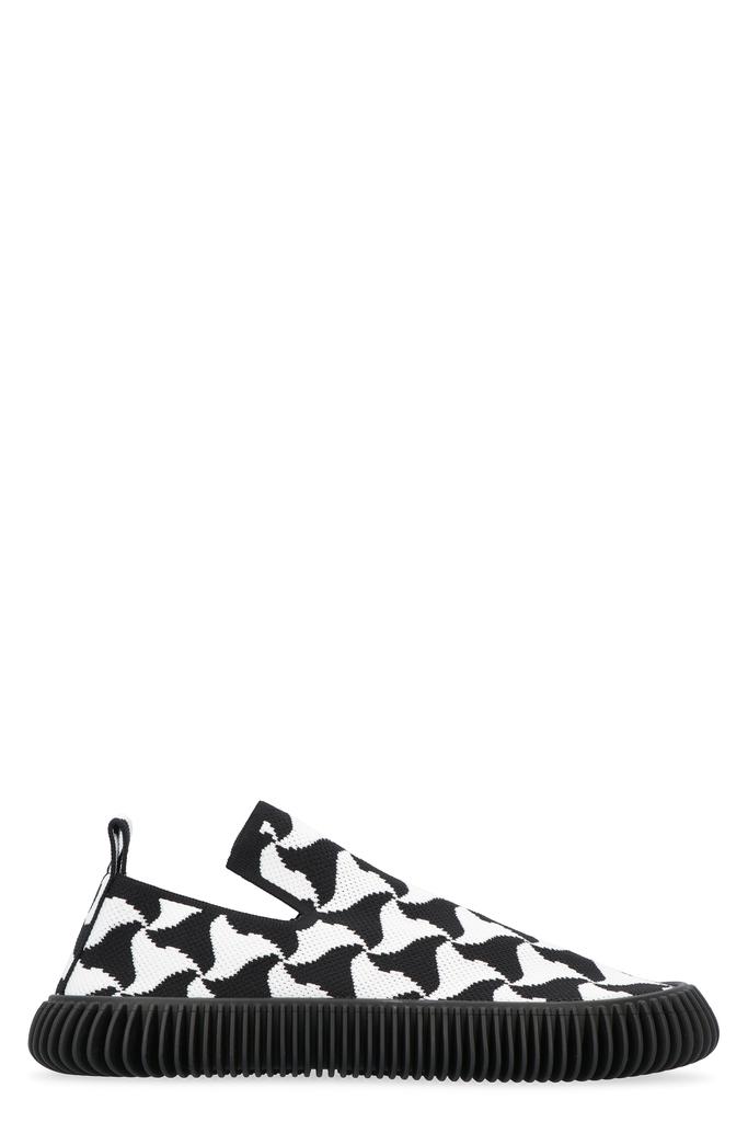 Bottega Veneta RAFFIA RIPPLE SNEAKERS.