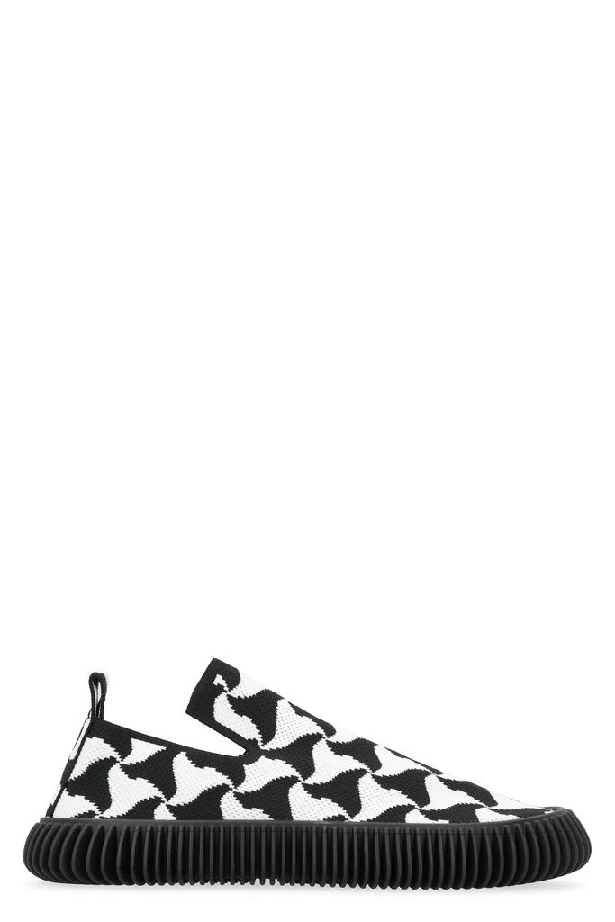 Bottega Veneta RAFFIA RIPPLE SNEAKERS. 1