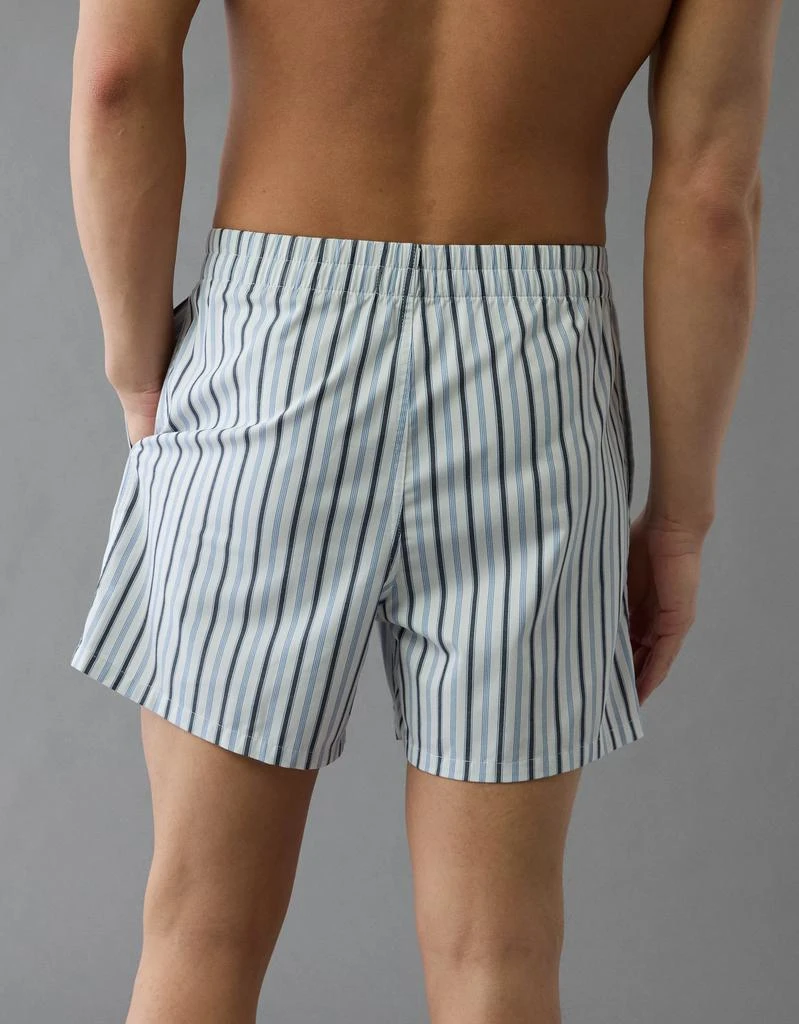 AE AEO Men's Striped Poplin Pocket Boxer Short 2
