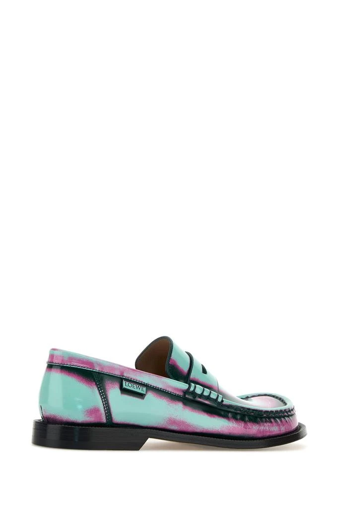 Loewe Multicolor leather Campo loafers 3