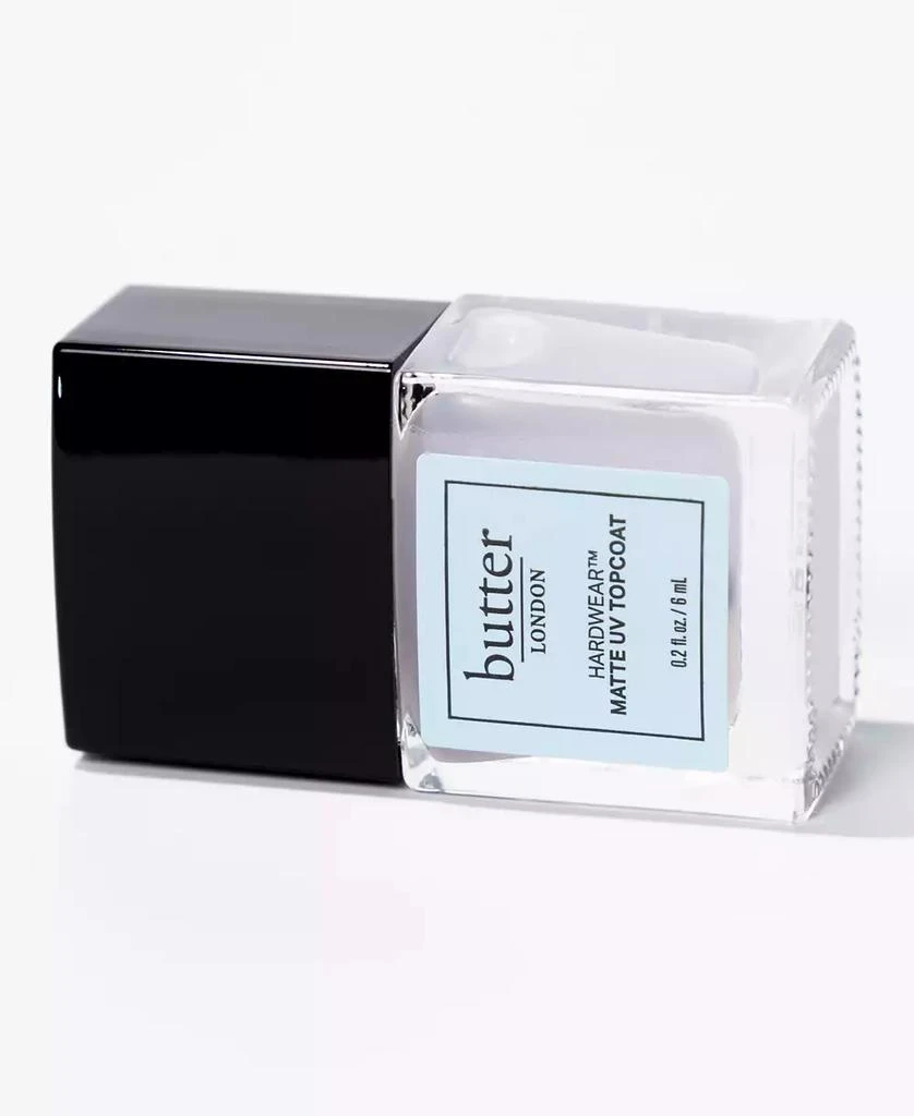 Butter LONDON Fashion Size Hardwear™ Matte UV Topcoat, 0.2 oz. 3