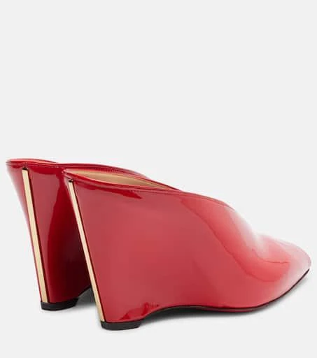 Salvatore Ferragamo Alicia leather mules 2