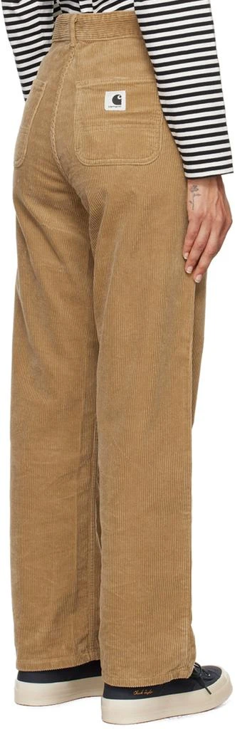 Carhartt WIP Tan Simple Trousers 3
