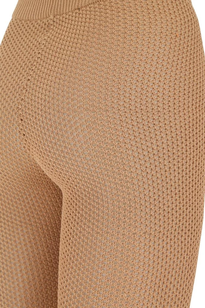 ANDREA ADAMO Biscuit stretch mesh pant 2
