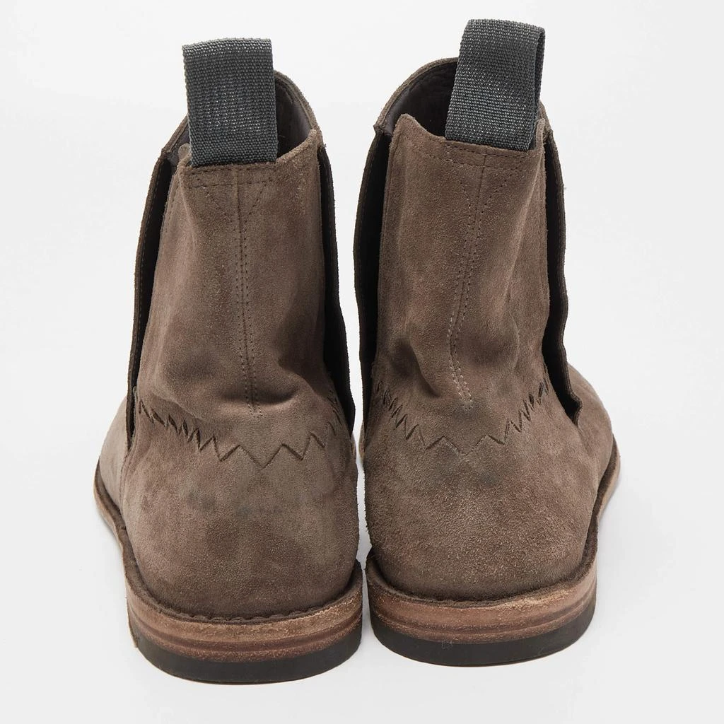 Bottega Veneta Bottega Veneta Brown Suede Voortrekking Jag Ankle Boots Size 40 5
