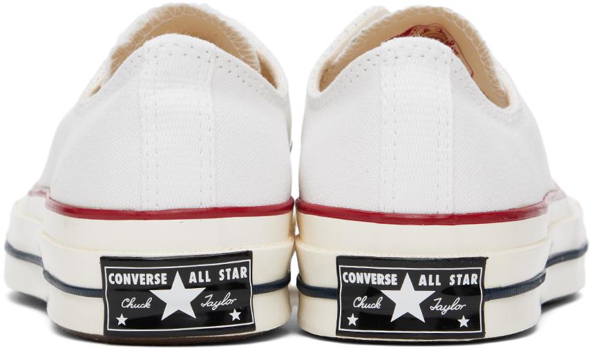 Converse White Chuck 70 Low Top Sneakers