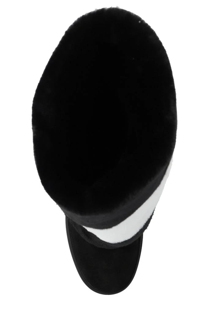 CASADEI Casadei Logo-Embroidered Two-Toned Boots 3