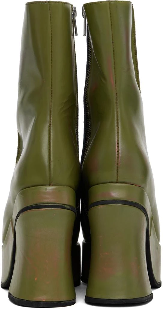 Eckhaus Latta Green Climax Boots 2