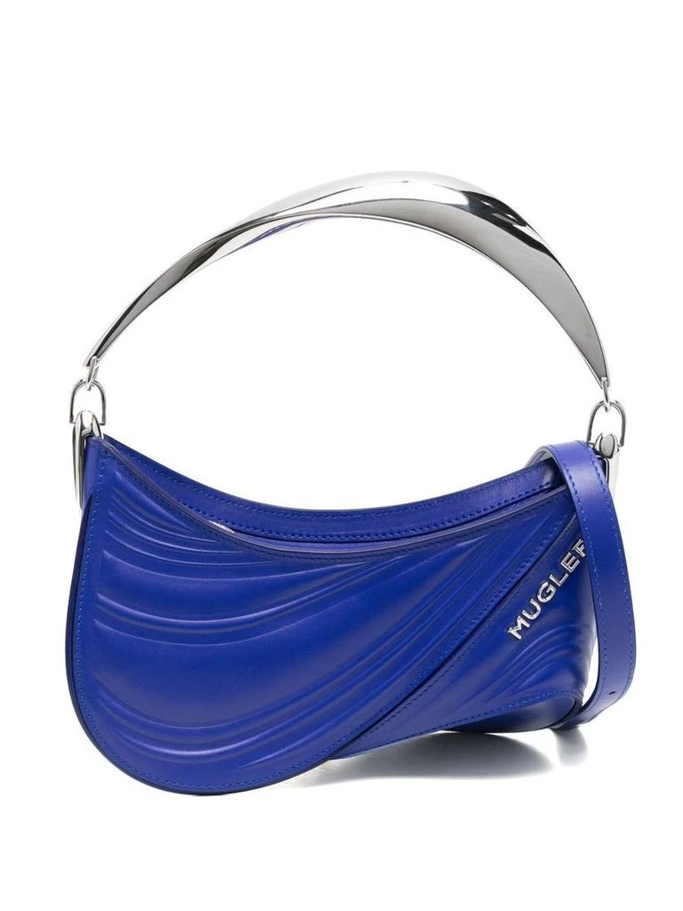 Mugler Mugler Spiral Curve 01 Small Shoulder Bag 1