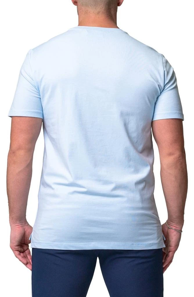 Maceoo Lion Face Embroidered T-Shirt 2